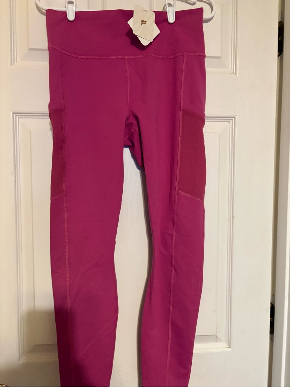 Fabletics Magenta Performance Leggings